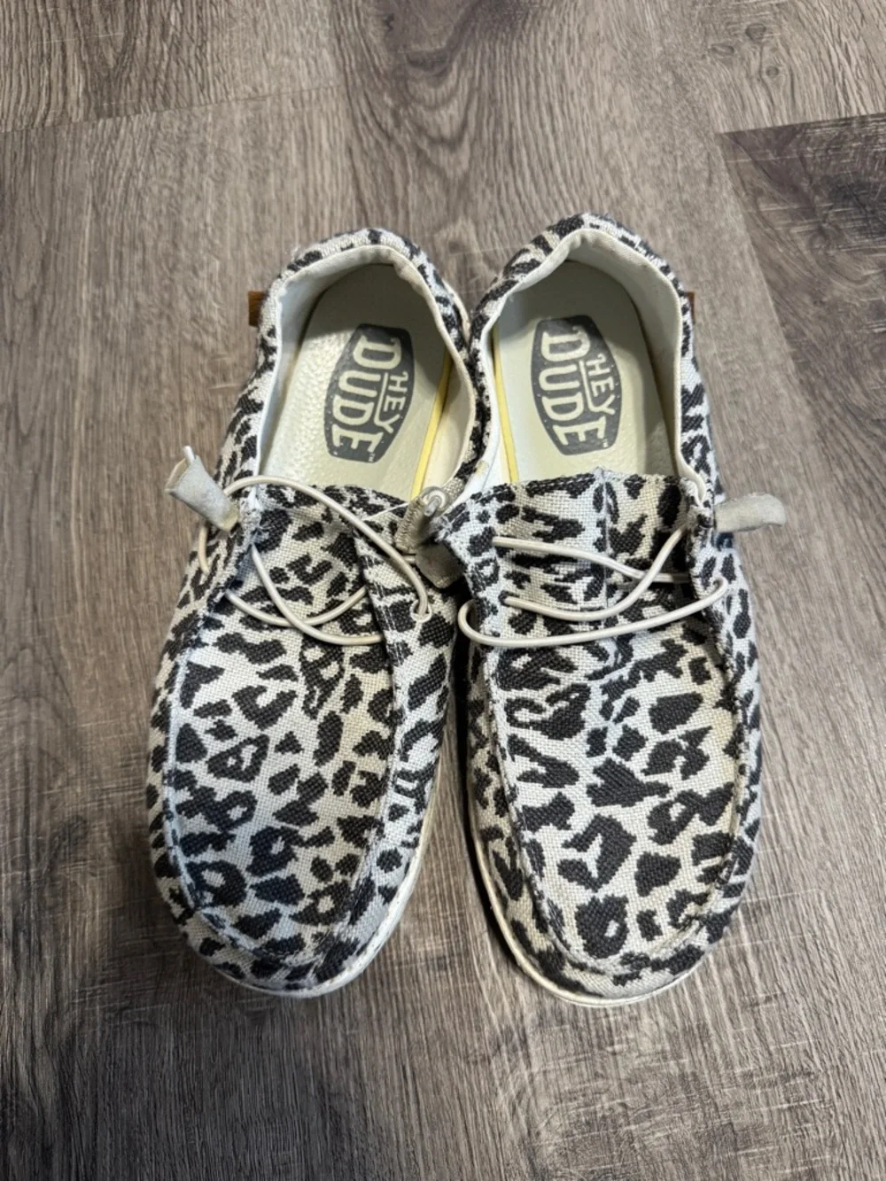 Cheetah Print Hey Dudes - Picture 1 of 4